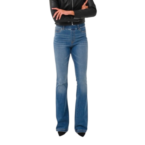 SPANX Denim - Spanx Shape Everywear Flare Jeans Size XL Tall